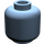 LEGO Sandblau Minifigure Kopf (Sicherheitsbolzen) (3626 / 88475)