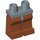 LEGO Bleu sable Minifigure Les hanches avec Dark Orange Jambes (3815 / 73200)