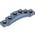 LEGO Sand Blue Mudguard Plate 1 x 6 with Edge (4925 / 62361)