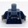 LEGO Sand Blue Officer in Jumpsuit Minifig Torso (973 / 76382)