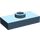 LEGO Zandblauw Plaat 1 x 2 met 1 Stud (zonder Groef in onderzijde) (3794)