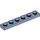 LEGO Zandblauw Plaat 1 x 6 (3666)