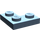 LEGO Zandblauw Plaat 2 x 2 Hoek (2420)