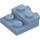 LEGO Sand Blue Plate 2 x 2 x 0.7 with 2 Studs on Side (4304 / 99206)