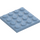 LEGO Sand Blue Plate 4 x 4 (3031)