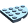 LEGO Sandblau Platte 4 x 4 Runden Ecke (30565)