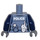 LEGO Sand Blue Police Torso with Gold Badge (973 / 76382)