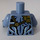 LEGO Sandblau Prince Benthomaar Torso (973 / 76382)