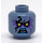 LEGO Sand Blue Ruina Minifigure Head (Recessed Solid Stud) (3626 / 29318)