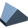 LEGO Bleu sable Pente 1 x 2 (45°) Double / Inversé avec fond ouvert (3049)
