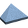 LEGO Zandblauw Helling 1 x 2 (45°) Drievoudig met Inside Bar (3048)