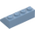 LEGO Sandblå Skråning 2 x 4 (45°) med ru overflade (3037)