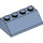 LEGO Bleu sable Pente 2 x 4 (45°) avec surface rugueuse (3037)