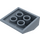 LEGO Bleu sable Pente 3 x 3 (25°) Coin (3675)