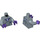 LEGO Sandblau Stone Stomper Minifig Torso (973 / 76382)