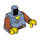 LEGO Sand Blue Tapestry Weaver Minifig Torso (973 / 76382)