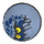 LEGO Sand Blue Technic Ball with Graveller Blue Rock Face (18384 / 29261)