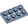 LEGO Zandblauw Technic Plaat 2 x 4 met Gaten (3709)