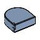 LEGO Bleu sable Tuile 1 x 1 Demi Oval (24246 / 35399)