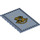 LEGO Sand Blue Tile 10 x 16 with Studs on Edges with Hogwarts Emblem &quot;Draco Dormiens Nunquam Titillandus&quot; (69934 / 73879)