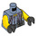 LEGO Zandblauw Torso met Scuba Vest (973 / 76382)