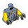 LEGO Sandblau Torso mit Scuba Vest (973 / 76382)