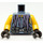 LEGO Sand Blue Torso with Scuba Vest (973 / 76382)
