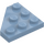 LEGO Sand Blue Wedge Plate 3 x 3 Corner (2450)