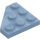 LEGO Sand Blue Wedge Plate 3 x 3 Corner (2450)