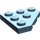 LEGO Zandblauw Wig Plaat 3 x 3 Hoek (2450)