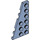 LEGO Sand Blue Wedge Plate 3 x 6 Wing Left (54384)