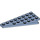 LEGO Bleu sable Coin assiette 4 x 8 Aile La gauche avec encoche pour tenon en dessous (3933)
