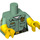 LEGO Sandgrün Tier Control Officer Minifigur Torso (973 / 16360)