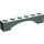 LEGO Sand Green Arch 1 x 6 Raised Bow (92950)