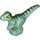 LEGO Sandgrün Baby Raptor mit Green Streifen (37829 / 65438)