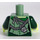 LEGO Zandgroen Banshee Singer Minifig Torso (973 / 76382)