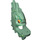 LEGO Sand Green Barracuda Guardian Head (93148)