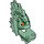 LEGO Sand Green Barracuda Head (93148)