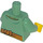 LEGO Sand Green Boat Vendor Torso (973 / 76382)