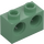 LEGO Sand Green Brick 1 x 2 with 2 Holes (32000)