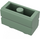 LEGO Sand Green Brick 1 x 2 with Embossed Bricks (98283)