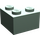 LEGO Sandgrün Backstein 2 x 2 Ecke (2357)