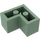 LEGO Sandgrün Backstein 2 x 2 Ecke (2357)