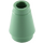 LEGO Sand Green Cone 1 x 1 with Top Groove (28701 / 59900)