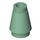 LEGO Sand Green Cone 1 x 1 with Top Groove (28701 / 59900)