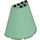 LEGO Sand Green Cone 8 x 4 x 6 Half (47543 / 48310)