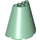 LEGO Sand Green Cone 8 x 4 x 6 Half (47543 / 48310)