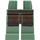 LEGO Sand Green Ed Minifigure Hips and Legs (3815 / 34669)