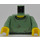 LEGO Sandgrün Harry Potter Torso mit Sandgrün Arme und Gelb Hände (973 / 73403)