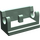 LEGO Vert sable Charnière 1 x 2 Base (3937)
